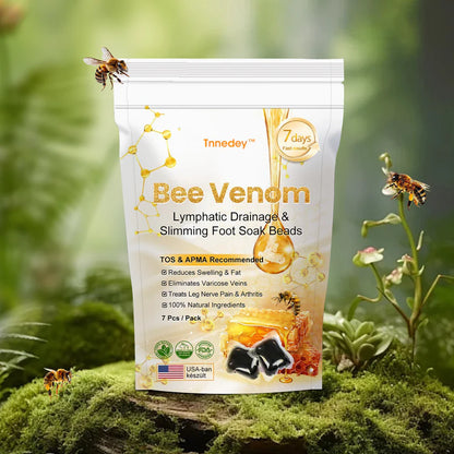 Tnnedey™ Bienenvenom Lymphdrainage & Schlankmachende Fußbadperlen 70% RABATT【Arztempfehlung - Für alle lymphatischen Probleme und Fettleibigkeit】