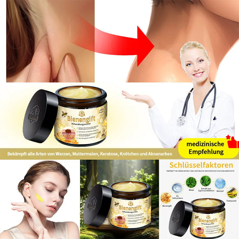 [Herbst-Hautpflege] 𝐓𝐧𝐧𝐞𝐝𝐞𝐲 Bienengift-Hautpflegecreme (AAD Empfohlen) 👨‍⚕️(Letzte Tag Promotion, 80% Rabatt)