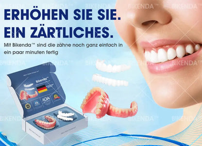 [Offizieller Shop]Bikenda™ Premium Custom Silicone Denture Set (⏰Zeitlich begrenztes Angebot – Nur noch 30 Minuten⏰)