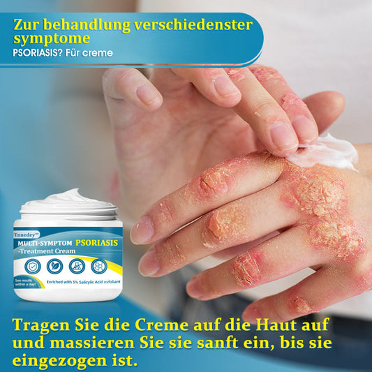 Tnnedey™ 🩵🌿Multi-Symptom Psoriasis-Behandlungcreme (👨‍⚕ Ärztlich empfohlen)