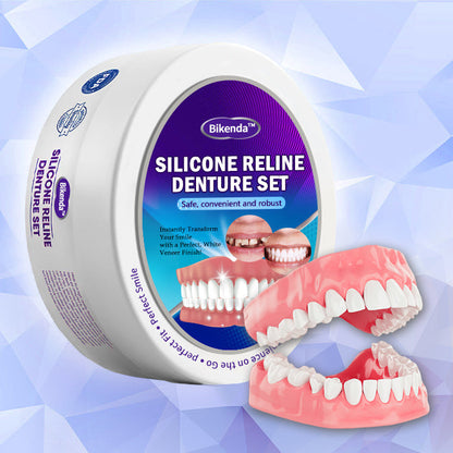 Silicone Reline Denture Set (⏰ Begrenztes Sonderangebot, nur noch 30 Minuten ⏰) 𝐁𝐢𝐤𝐞𝐧𝐝𝐚™✨Das beste Geschenk zu Weihnachten🎄🎁