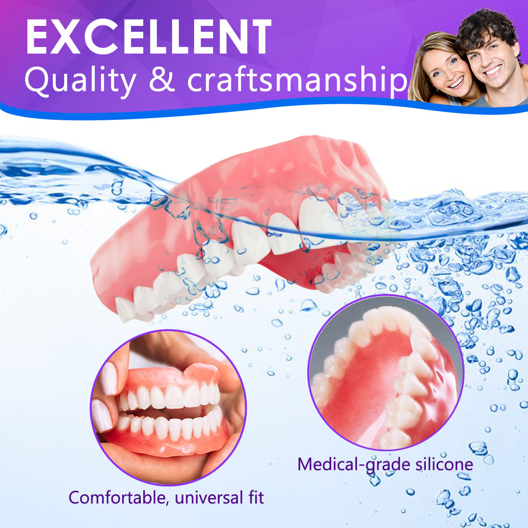 Silicone Reline Denture Set (⏰ Begrenztes Sonderangebot, nur noch 30 Minuten ⏰) 𝐁𝐢𝐤𝐞𝐧𝐝𝐚™✨Das beste Geschenk zu Weihnachten🎄🎁