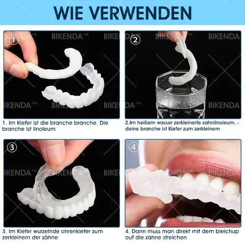 [Offizieller Shop]Bikenda™ Premium Custom Silicone Denture Set (⏰Zeitlich begrenztes Angebot – Nur noch 30 Minuten⏰)