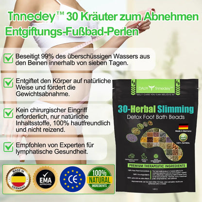 Tnnedey® 30 Kräuterstraffende Schlankheits- & Detox-Fußbadkugeln 🌿✨ - Effektive Behandlung für hohen Blutzucker 💉 und Arthritis 🦶💪