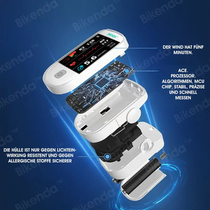 Christmas Promotion-Bikenda™ Next-Generation Intelligent Multifunctional Non-Invasive Laser Blood Glucose Meter [99.9% Accuracy]